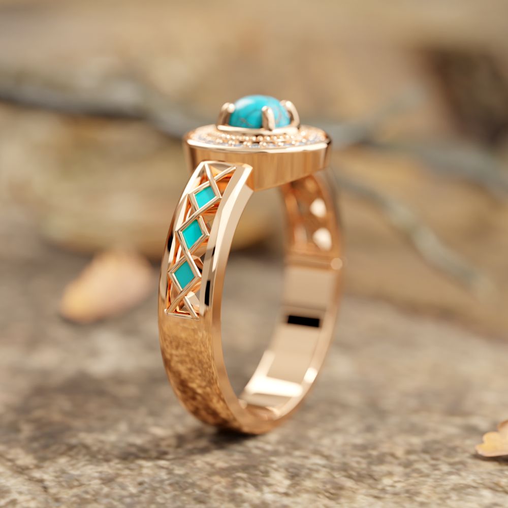 Elegant Rhombic Ring