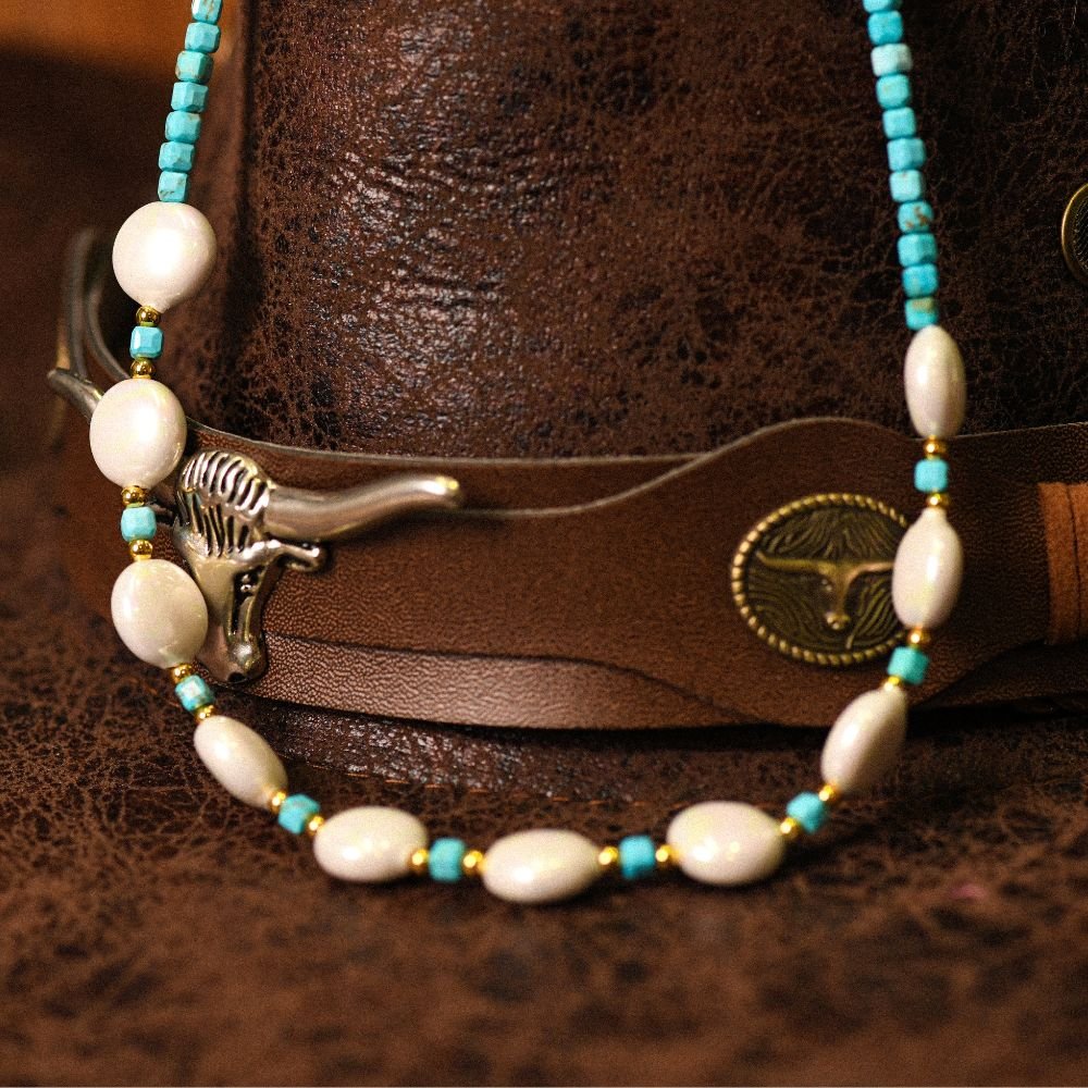 LAGOON PEARLESCENT NECKLACE