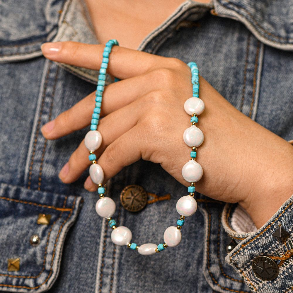 LAGOON PEARLESCENT NECKLACE